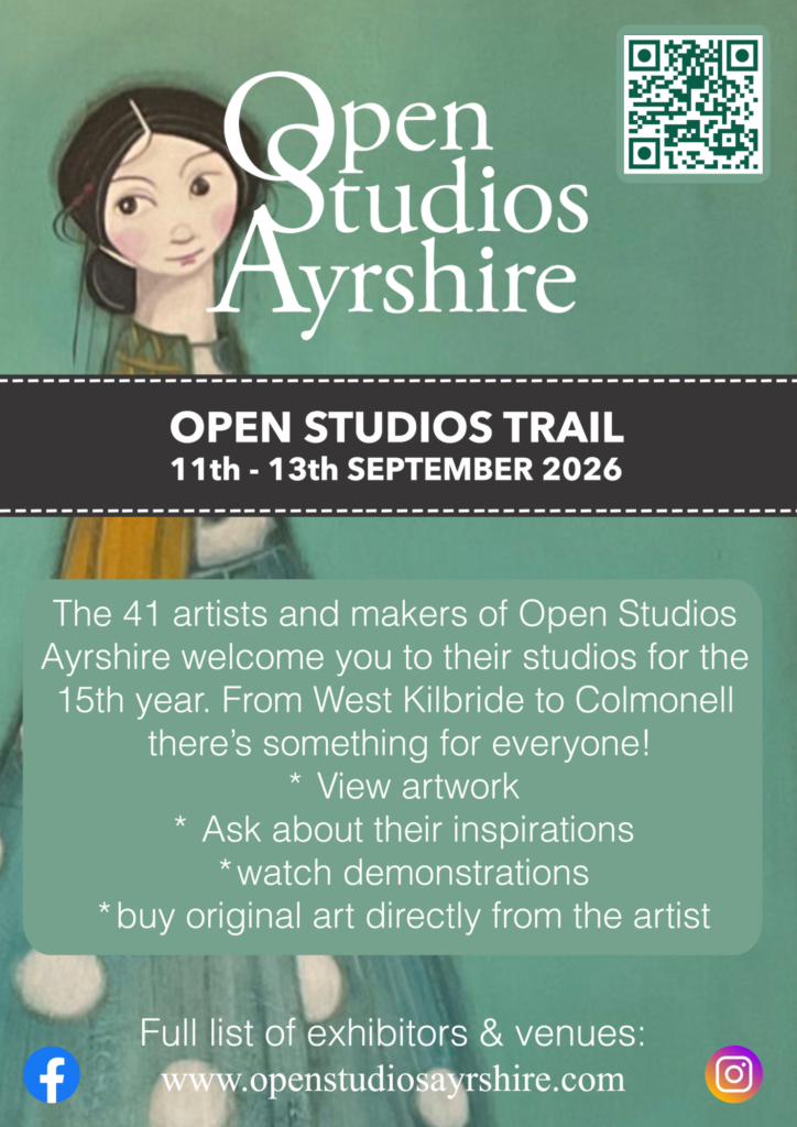 Open Studios Ayrshire 2026 Open Weekend Poster
